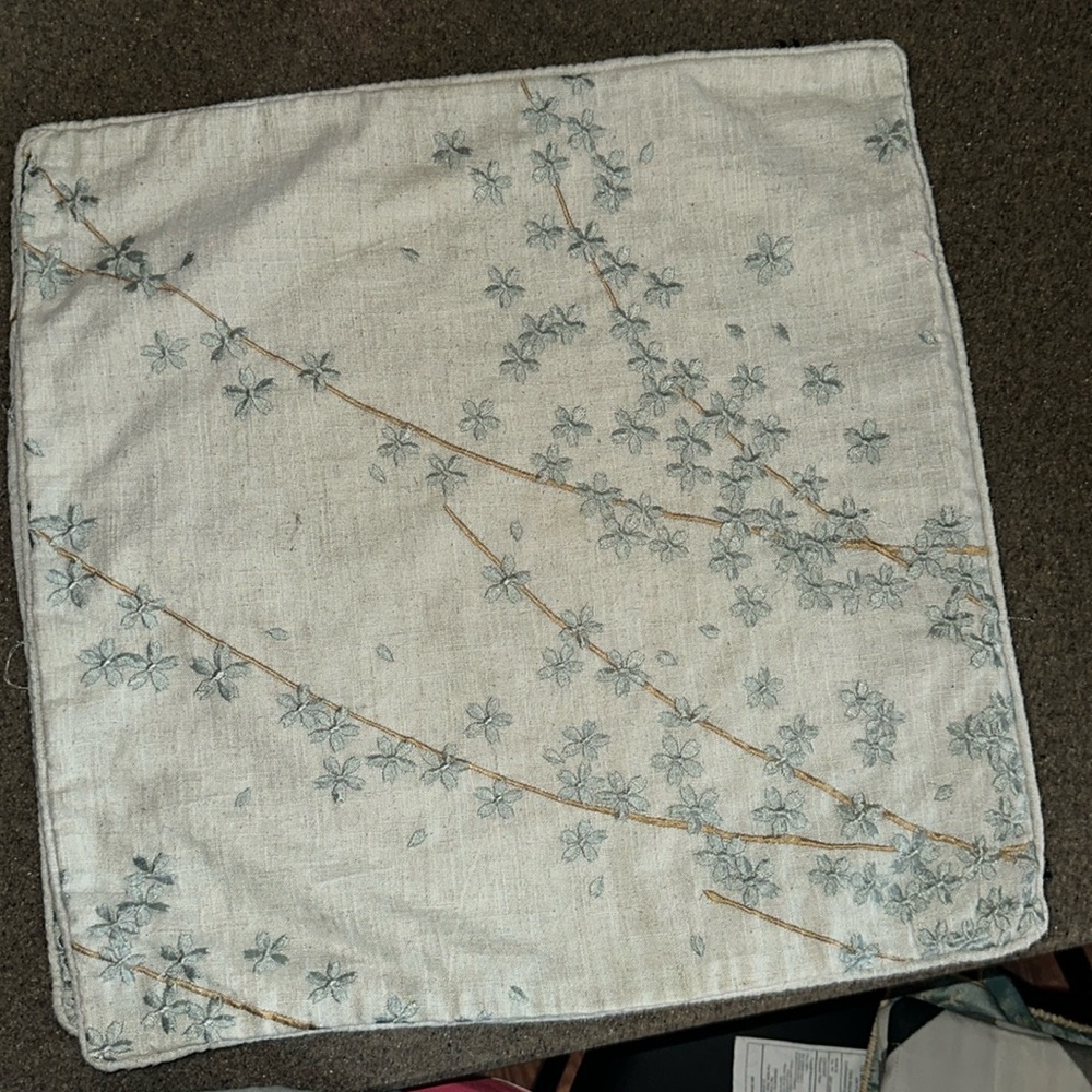 2 each 19 inch x 19 inch throw pillow covers